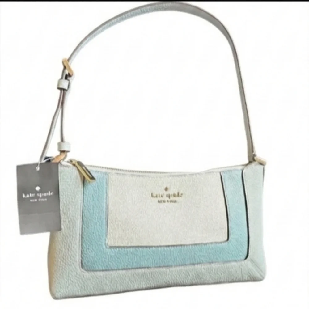 Kate Spade NWT Lena Medium Shoulder Bag Multi Blue